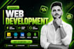 do full stack website development, frontend backend developer, react, nextjs