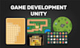 develop your game on unity, ios, android, webgl, PC