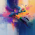 draw a digital abstract art illustration