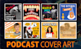 do a professional podcast cover art design