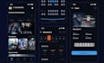 ticket booking app concept