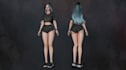 3d character design,game ready avatar character design,nsf anime model,vrm model
