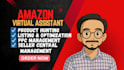 be your expert amazon fba virtual assistant amazon VA
