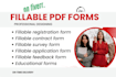 design and create a custom fillable PDF form