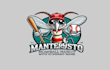 do make mosquito baseball mascot design with express delivery