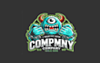 do make monster mascot logo design with express delivery