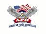 create minimalist and professional american pride logo or icon design