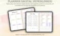 design a hyperlinked digital planner for etsy sellers