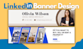 design an attractive linkedin banner