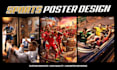 create custom sports posters and graphics