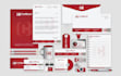 design logo, business card, letterhead and stationery items with brand identity