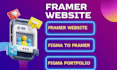 framer website, framer redesign, figma to framer, framer landing page design