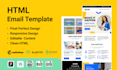 design creative responsive HTML pixel perfect email template