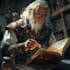 create fantasy or dnd party illustration