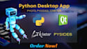 use pycharm pyqt tkinter pyside pyqt5 for python gui based desktop applications