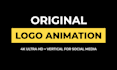 create an original custom logo animation
