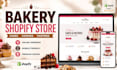 design a baking shopify store for cakes, cookies and pastries