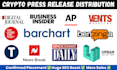 crypto press release distribution on top websites