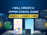 create a hyper casual game for playable ads or birthday gifts