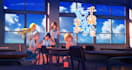 3d anime scenery background
