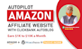 build an autopilot amazon affiliate website with autoblog