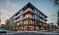design apartment building, office building, high rise building and render