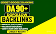 build high da white hat SEO backlinks for google ranking boost