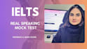 provide an authentic mock ielts speaking test with feedback