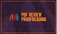 proofread your PDF document