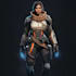 do star wars, game character or sci fi game character art for you