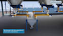 create realistic 3d industrial animation for machines and technical process