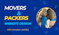 creat movers and packers logistics, moving company, website,