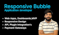 design and develop responsive bubble application