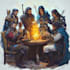 create a dnd party art that you want