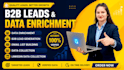 provide data enrichment and targeted b2b lead generation