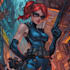 draw a cover art or comic cover art