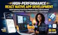 develop a high performance mobile app using react native