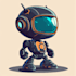 make a mecha robot illustrations
