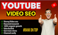 elevate your youtube video with expert SEO and premium backlinks