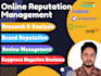 do ORM, online reputation management and build positive brand reputation