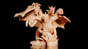sculpt high quality 3d model, character, and figure for 3d printing in blender