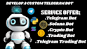 make crypto trading volume bot, telegram bot on solana, dex, crypto bot, bundle