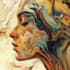 draw a digital abstract art illustration