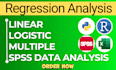 do business statistics data analysis regression analysis and spss data analysis