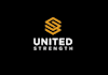 design empowering modern clean gym based community logo