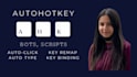 create scripts to automate a lot of things with autohotkey