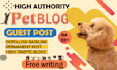 publish pet niche guest posts for more traffic