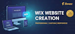 create a custom wix website with a clean, premium look