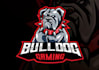 design bulldogs baseball team logo