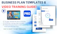 deliver a DIY business plan toolkit with video and written instructions